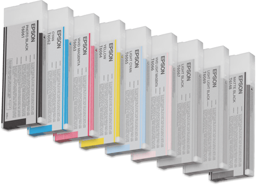 Epson Blæk Ljus Light Sort - Stylus 4800/4880 220ml