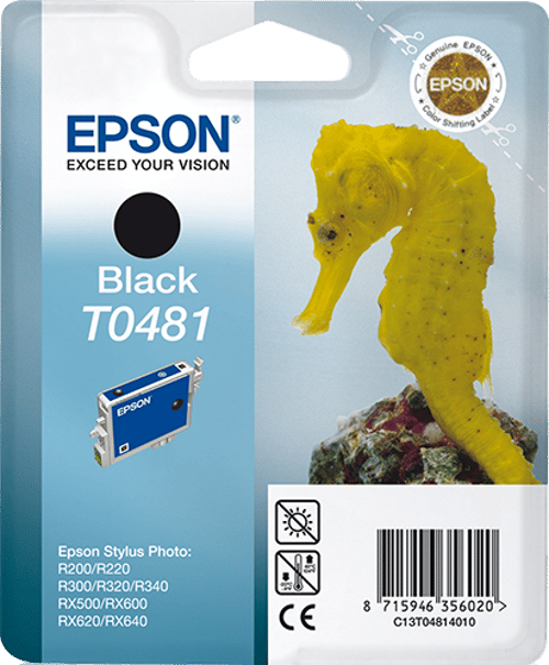 Epson Blæk Sort T048 - R300