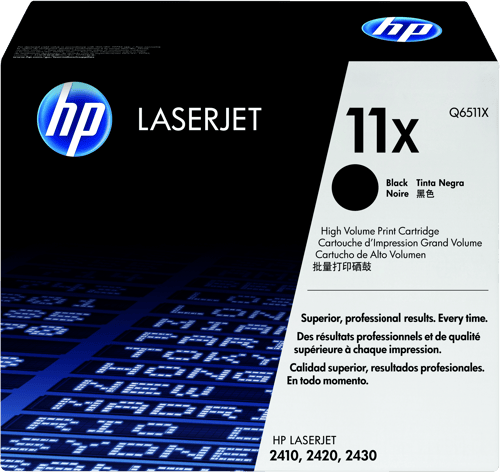 Hp Värikasetti Musta 12k - Q6511x