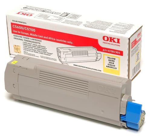 Oki Tromle Gul - C8600