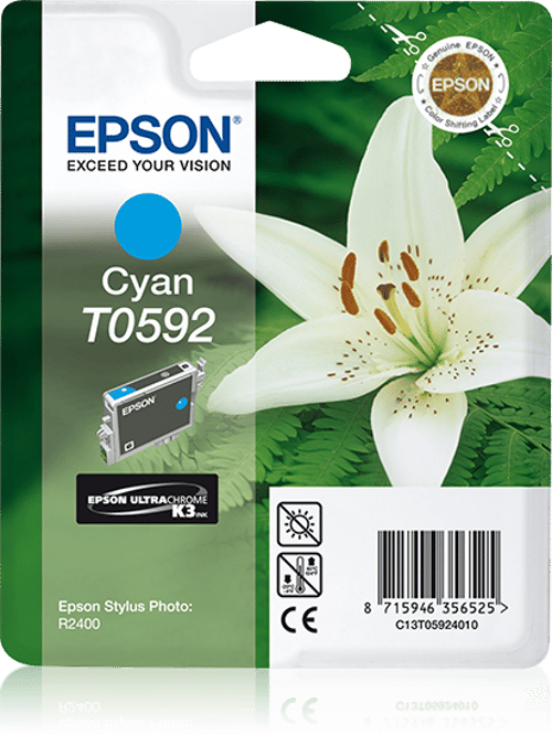 Epson Blæk Cyan Stylus Foto R2400