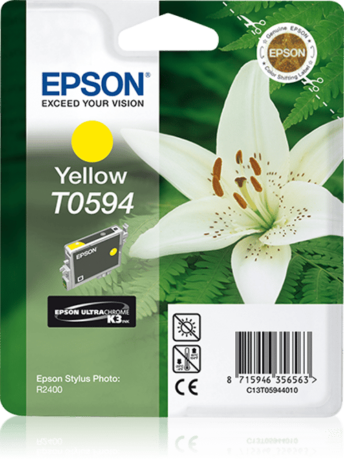 Epson Blæk Gul - Stylus Foto R2400