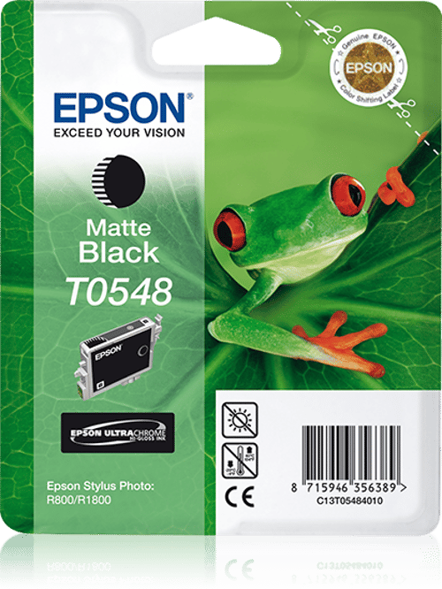 Epson Blæk Matt Sort - Stylus Foto R800