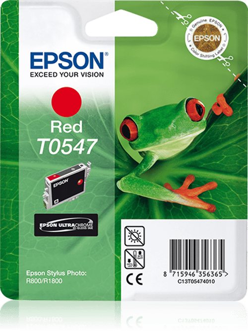 Epson Bläck Röd Stylus Foto R800