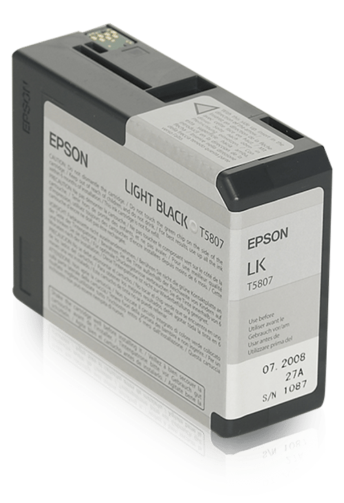 Epson Muste Harmaa T5807 - Pro 3800