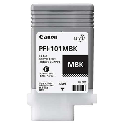 Canon Blæk Matt Sort Pfi-101mbk - Ipf5000