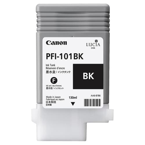Canon Blæk Sort Pfi-101bk - Ipf5000