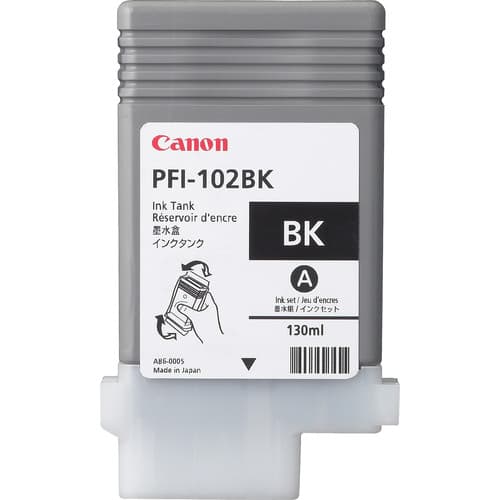 Canon Blæk Sort Pfi-102bk - Ipf