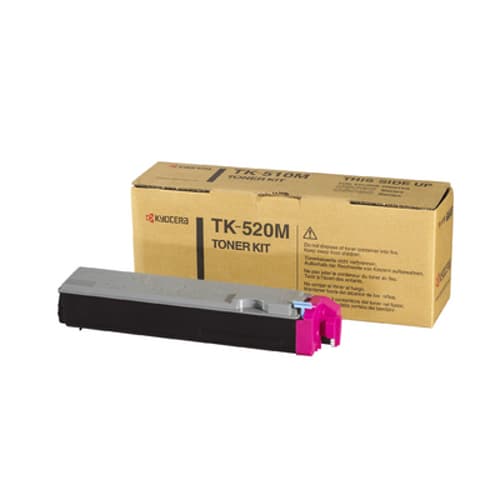 Kyocera Toner Magenta 4k Tk-520m billede