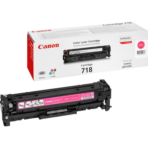 Canon Toner Magenta 2.9k Type 718 - Mf8330 billede
