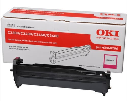Oki Tromle Magenta - C3300/3400 billede