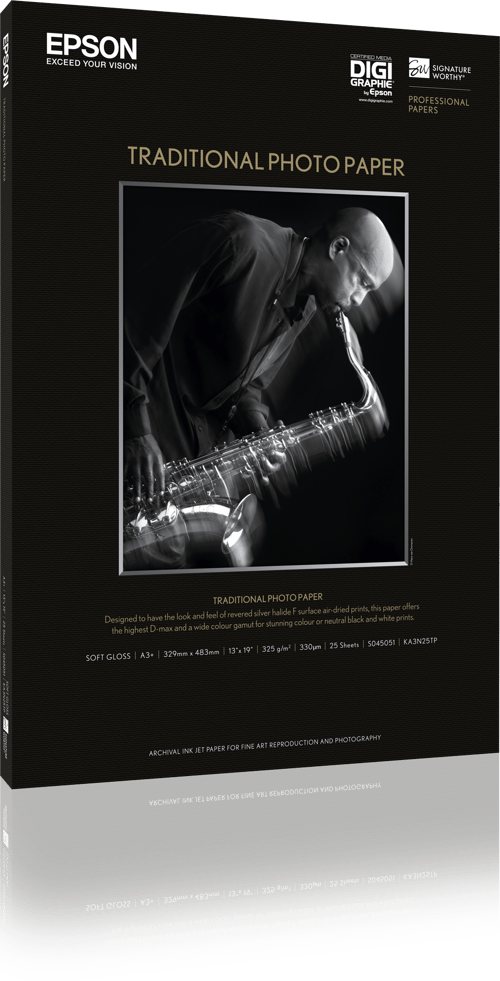 Epson Papir Photo Traditional A2 25-ark 330g