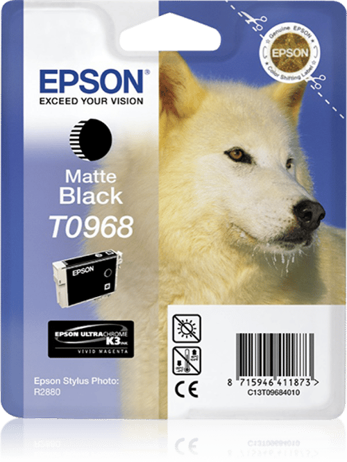 Epson T096840 Matte Sort Blækpatron Original