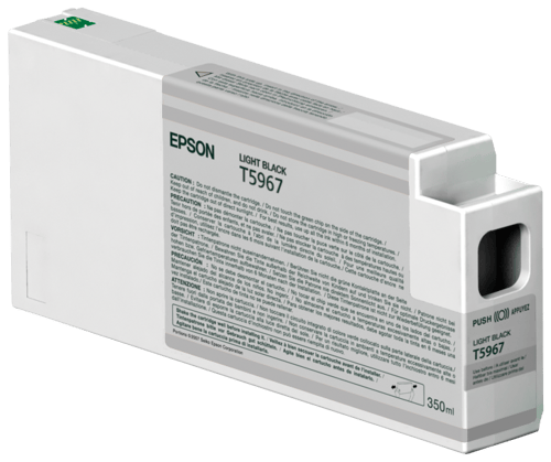 Epson Blæk Ljus Sort 350ml - 7900/9900 billede
