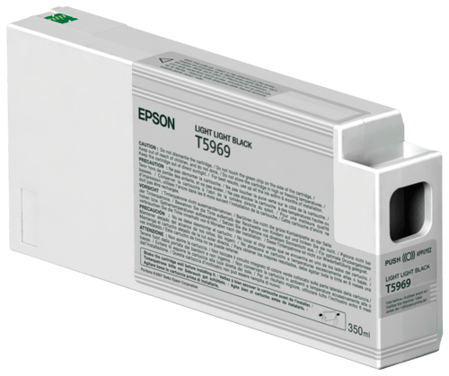 Epson Blæk Ljus Light Sort 350ml - 7900/9900 billede