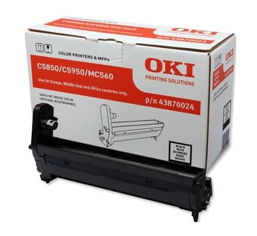 Oki Tromle Sort 20k Sidor - C5850/5950 billede