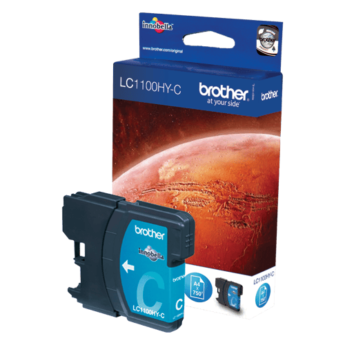 Brother Blæk Cyan Lc1100hyc 750 Sidor