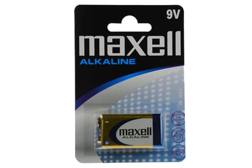 Maxell Batteri Alkaline 9v/lr6lr61