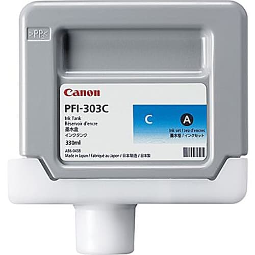 Canon Blæk Cyan Pfi-303c - Ipf810 billede