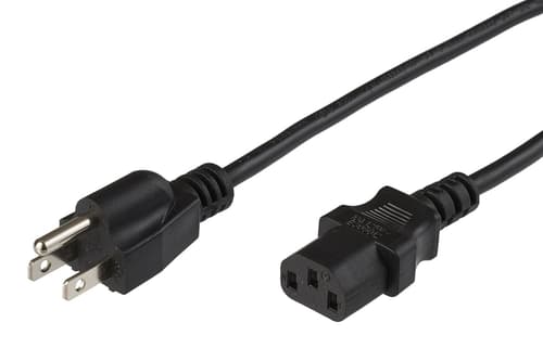 Microconnect Strømkabel 1.8m Strømplugg Type B C13 Svart