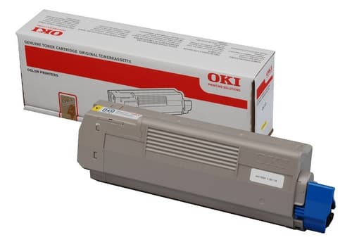 OKI 44315305 -laservärikasetti, keltainen
