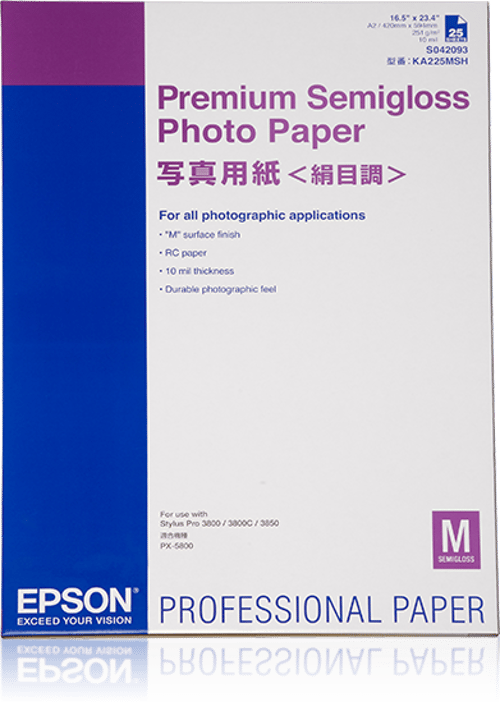 Epson Premium Semigloss Photo Paper