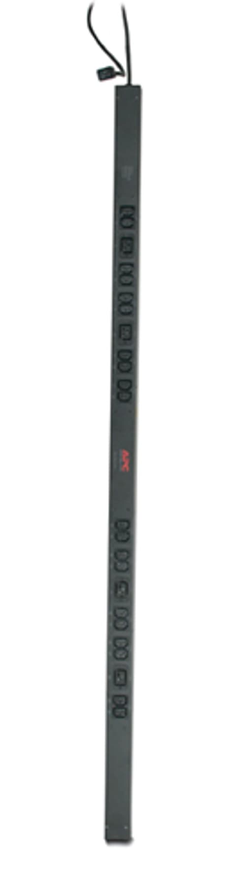 Apc Basic Rack Pdu Strømforsyningsenhed (pdu) 24 Ac Stikkontakt(er) 0u Sort billede