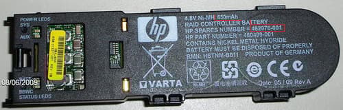Hp Raid Kontroller Batteri Backup Enhed billede