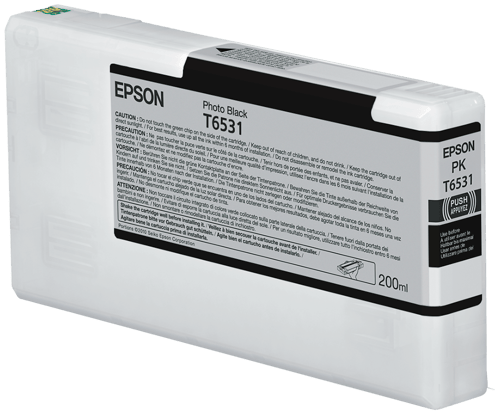 Epson Blæk Foto Sort T653 - Stylus Pro 4900 200ml billede