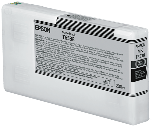 Epson Blæk Matt Sort T653 - Stylus Pro 4900 200ml