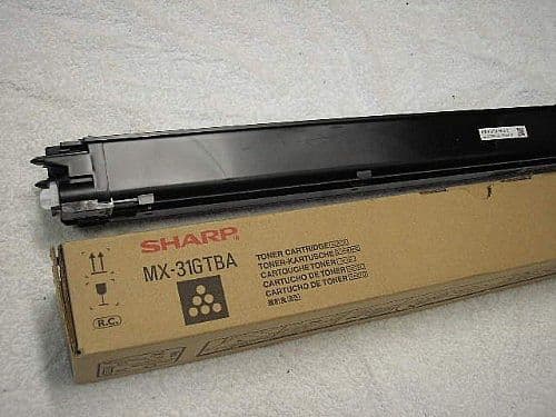 Sharp Toner Sort - Mx31gtba billede
