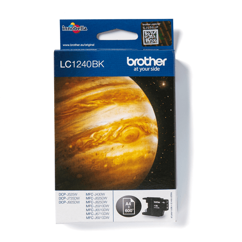 Brother Blæk Sort Lc1240bk – Mfc-j6510dw