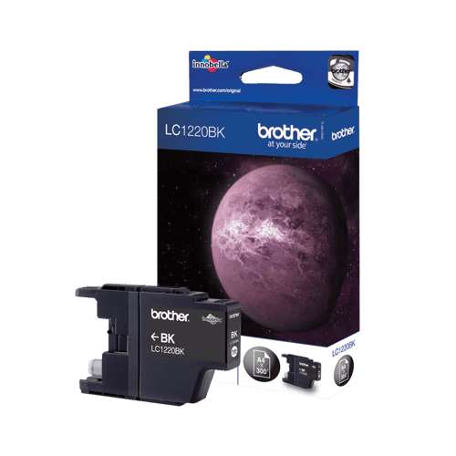Brother Blæk Sort Lc1220bk - Dcp-j925dw