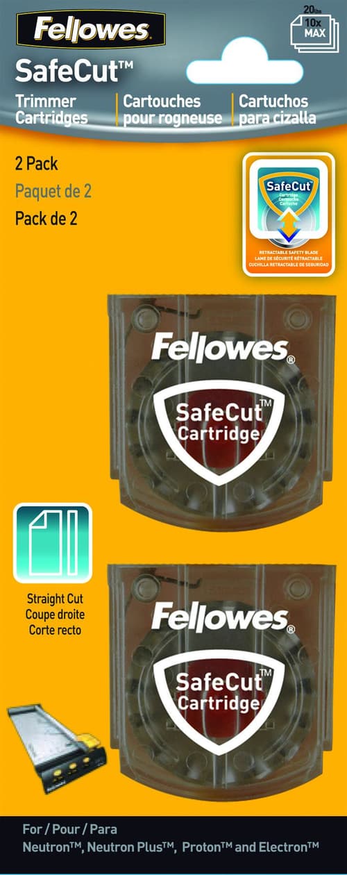 Fellowes Safecut Erstatningsblade 2-pak - Proton A4/a3