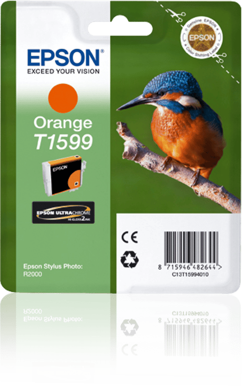 Epson Blæk Orange T1599 - R2000