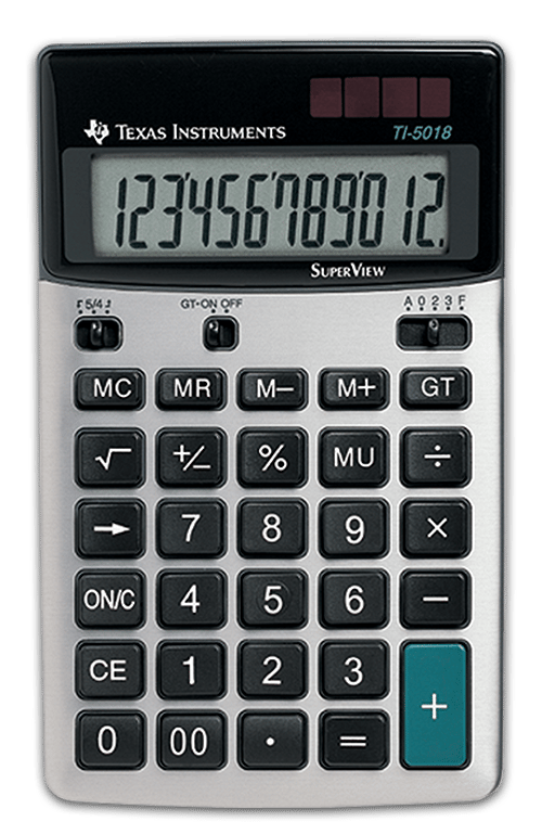 Texas Calculator Ti-5018sv