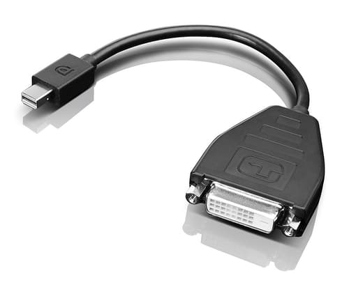 Lenovo Displayport-sovitin 0.2m Mini Displayport Mini Displayport Musta