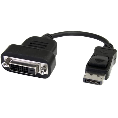 Startech Displayport To Dvi Active Adapter 0.2m Displayport Dvi-d Musta