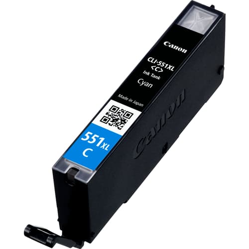 Canon Blæk Cyan Cli-551c Xl