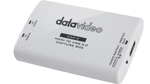 Datavideo CAP-2 HDMI to USB (UVC) Capture (Input) device - Video studio