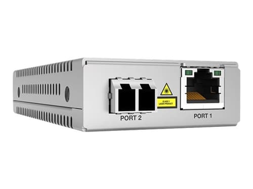 Allied Telesis At-mmc2000lx/lc-taa-60 Verkon Mediamuunnin 1000 Mbit/s 1310 Nm Yksittäistila Harmaa