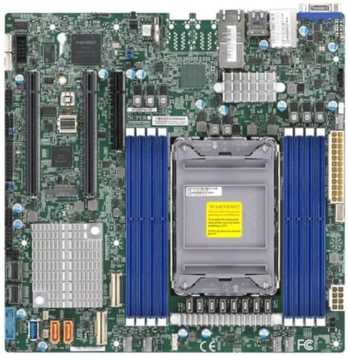 Supermicro X12spm-tf: 1x Lga-4189 Intel C621a Lga 4189 Micro Atx Lga 4189 Micro-atx