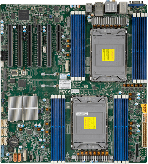 Supermicro Mbd-x12dai-n6-o Hovedkort Intel C621a Lga 4189 Utvidet Atx Lga 4189 E-atx