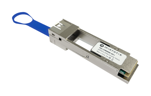 Mikrotik Xq+cm0000-xs+ Fiber Adapter Qsfp 1 Stk Sølv