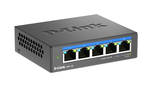 D-link Dms-105/e 5-portti 2.5ge Kytkin