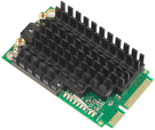 Mikrotik 802.11a/n 5ghz High Power Mini Pcie Card With 2 Mmcx-connectors