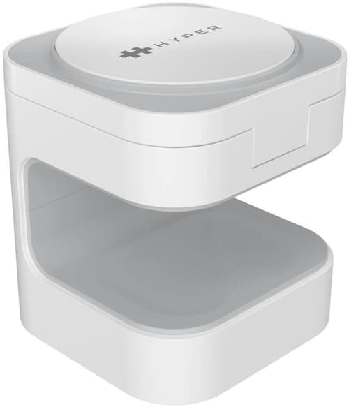 Targus Hyperjuice Qi2 3-i-1 Magnetiskt Laddningsställ Vit