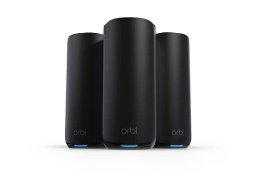 Netgear Orbi 870 Tri-band Wifi 7 Musta 3-pakkaus
