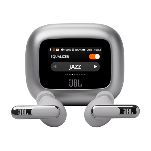 JBL LIVE BEAM 3 Trådløse Høretelefoner, Earbuds (sølv)