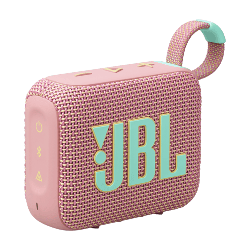 JBL Go 4 - Højttaler - til transportabel brug - trådløs - Bluetooth - App-kontrolleret - 4.2 Watt - pink